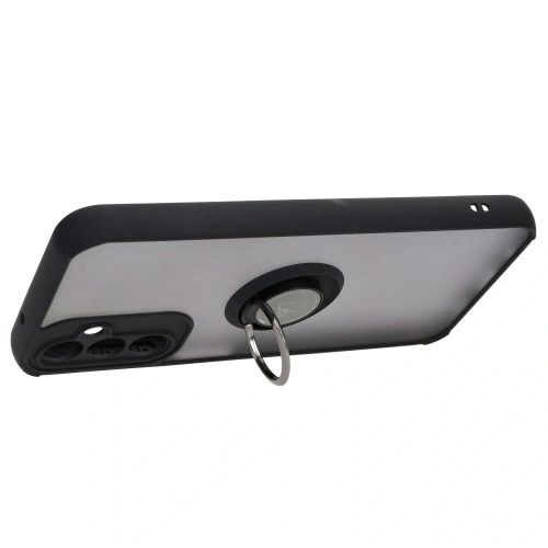 Kup Bizon Case Hybrid Ring Samsung Galaxy A14 4G / 5G füstös fekete kerettel - BIZ825 - {ean13} - Sklep Home Screen