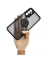 Kup Bizon Case Hybrid Ring Samsung Galaxy A14 4G / 5G fumuriu cu un cadru negru - BIZ825 - {ean13} - Sklep Home Screen