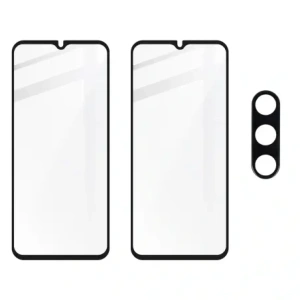 Kup 2x Szkło na ekran + szkło na aparat BIZON Edge 2 do Samsung Galaxy A14 4G/5G - BIZ826 - {ean13} - Sklep Home Screen