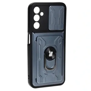 Kup Etui Bizon Case Camshield Card Slot Ring do Samsung Galaxy A14 4G/5G szare - BIZ7295 - {ean13} - Sklep Home Screen