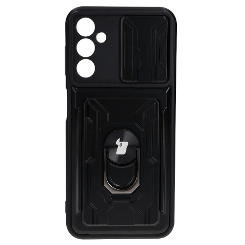 Kup Bizon Case Camshield Kartensteckplatz Ring Samsung Galaxy A14 4G/5G schwarz - BIZ7297 - {ean13} - Sklep Home Screen