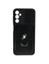 Bizon Case Camshield Card Slot Ring Samsung Galaxy A14 4G/5G black