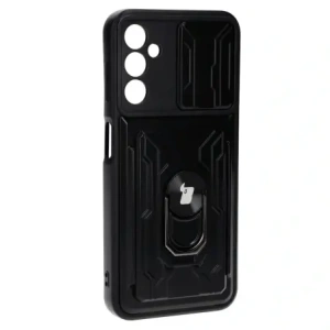 Kup Etui Bizon Case Camshield Card Slot Ring do Samsung Galaxy A14 4G/5G czarne - BIZ7297 - {ean13} - Sklep Home Screen