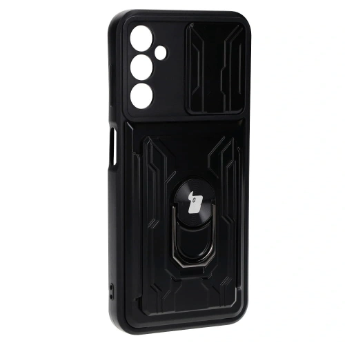 Kup Bizon Case Camshield Kartensteckplatz Ring Samsung Galaxy A14 4G/5G schwarz - BIZ7297 - {ean13} - Sklep Home Screen