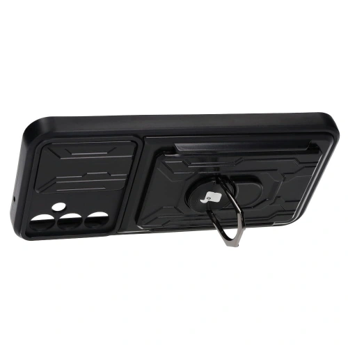 Buy Bizon Case Camshield Card Slot Ring Samsung Galaxy A14 4G/5G black - BIZ7297 - {ean13} - Home Screen Store Europe