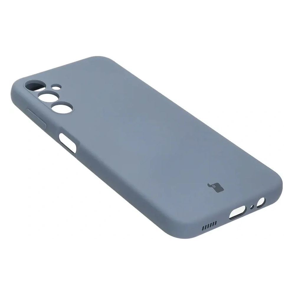 Etui Bizon Case Silicone do Samsung Galaxy A14 4G/5G szare