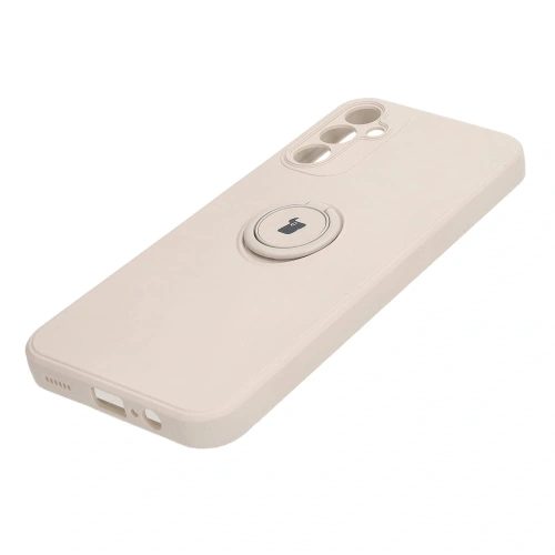 Kup Bizon Case Szilikon Gyűrű Sq do Samsung Galaxy A14 4G/5G bézs - BIZ7300 - {ean13} - Sklep Home Screen