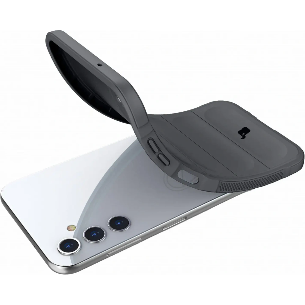 Pancerne etui Bizon Case Tur do Samsung Galaxy A14 4G / 5G szare