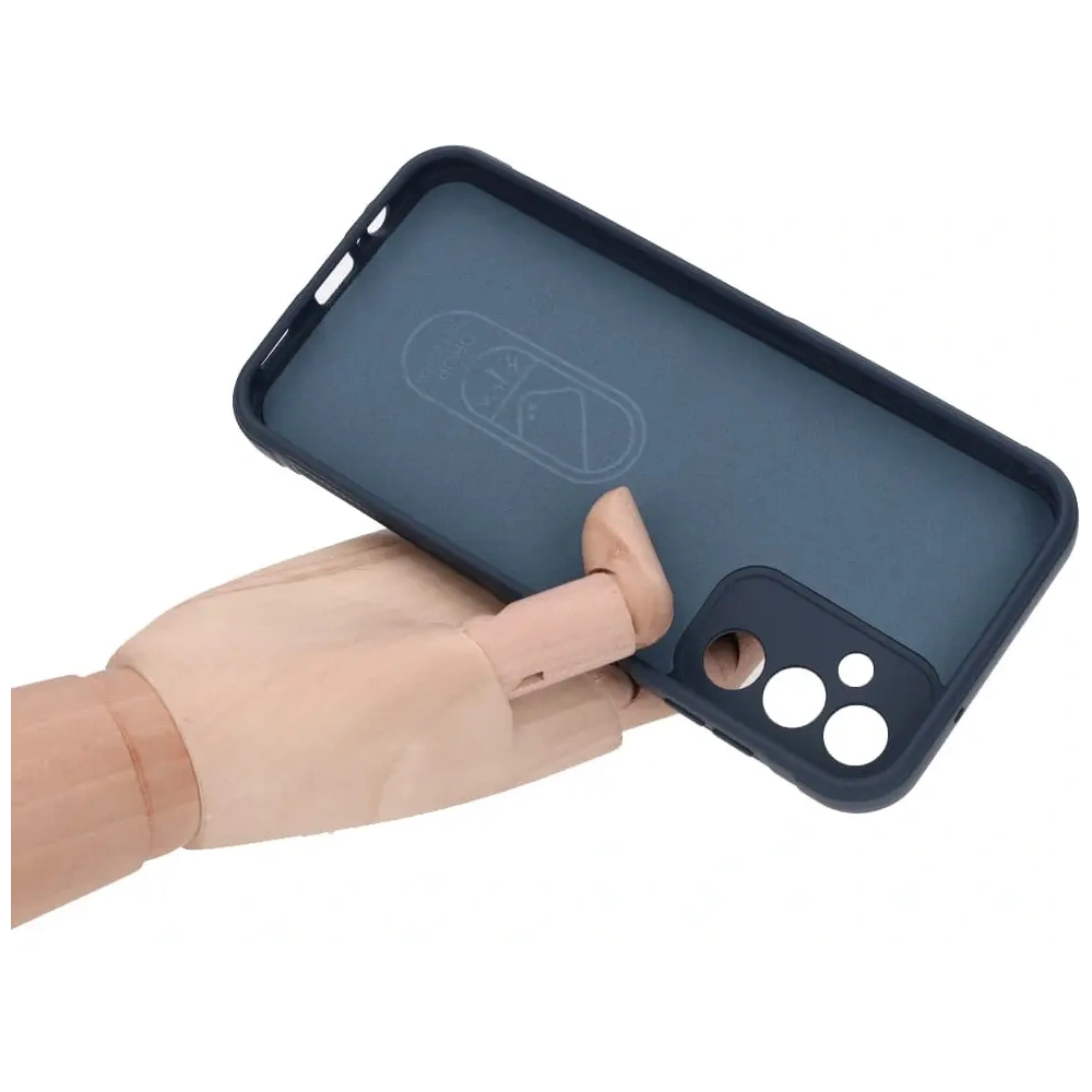 Pancerne etui Bizon Case Tur do Samsung Galaxy A14 4G / 5G granatowe