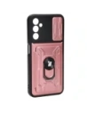 Kup Bizon Case Camshield Kártyafoglalatos Gyűrű Samsung Galaxy A14 4G/5G világos rózsaszín - BIZ7307 - {ean13} - Sklep Home Screen