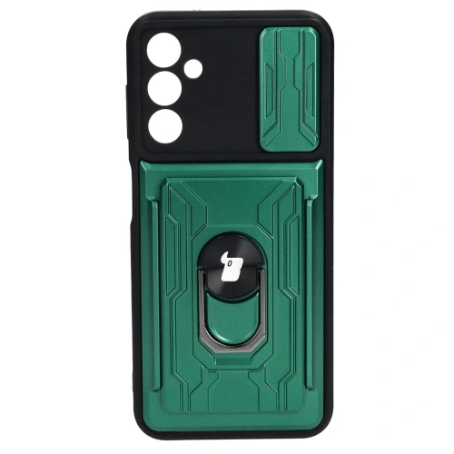 Kup Bizon Case Camshield Kartensteckplatz Ring Samsung Galaxy A14 4G/5G grün - BIZ7308 - {ean13} - Sklep Home Screen
