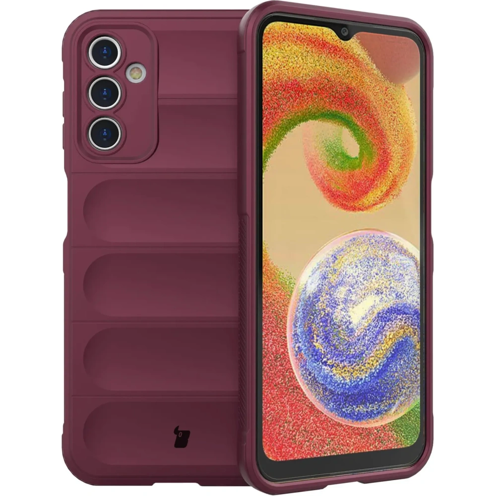 Pancerne etui Bizon Case Tur do Samsung Galaxy A14 4G / 5G ciemnofioletowe