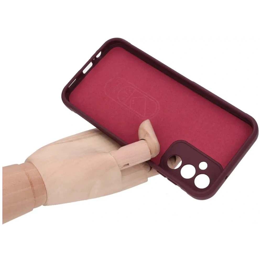 Pancerne etui Bizon Case Tur do Samsung Galaxy A14 4G / 5G ciemnofioletowe