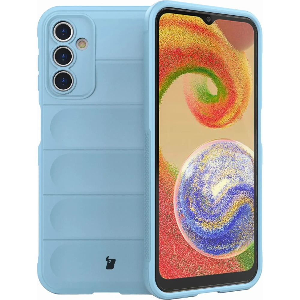 Pancerne etui Bizon Case Tur do Samsung Galaxy A14 4G / 5G jasnoniebieskie
