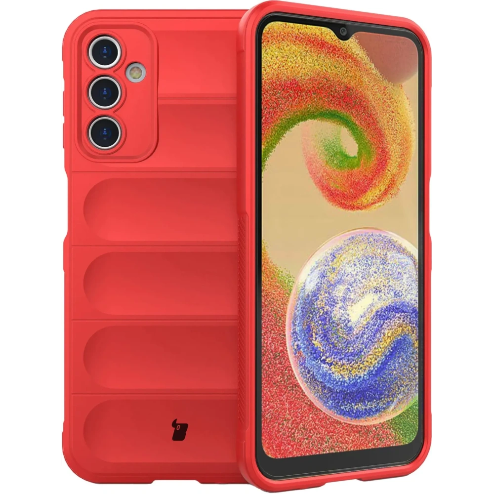 Pancerne etui Bizon Case Tur do Samsung Galaxy A14 4G / 5G czerwone