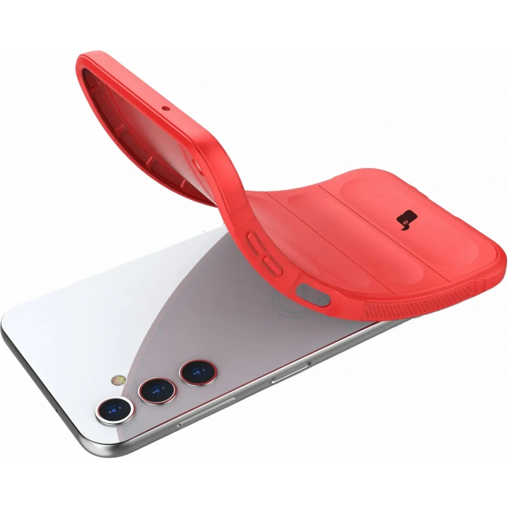 Pancerne etui Bizon Case Tur do Samsung Galaxy A14 4G / 5G czerwone