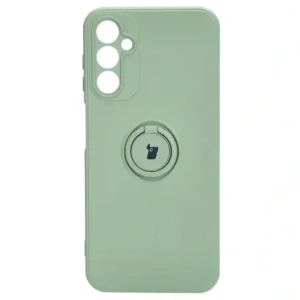 Bizon Case Silikonring Sq do Samsung Galaxy A14 4G/5G hellgrün