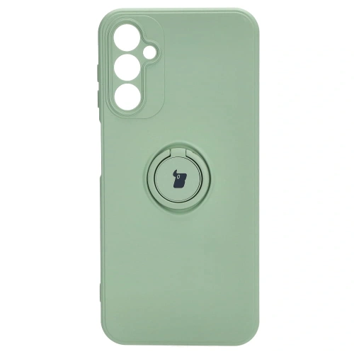 Kup Bizon Case Silicone Ring Sq do Samsung Galaxy A14 4G/5G verde deschis - BIZ7317 - {ean13} - Sklep Home Screen