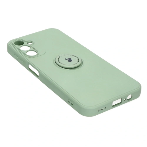 Kup Bizon Case Silicone Ring Sq do Samsung Galaxy A14 4G/5G verde deschis - BIZ7317 - {ean13} - Sklep Home Screen