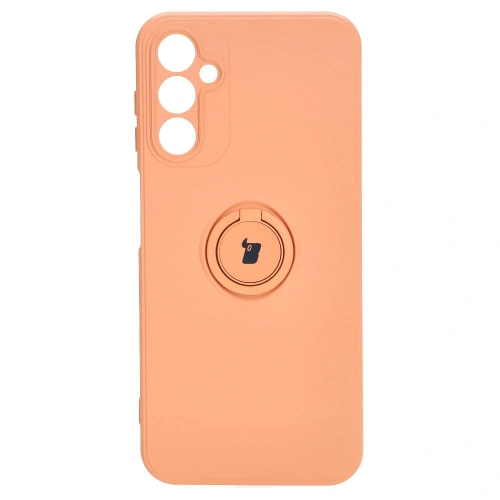 Kup Bizon Case Silicone Ring Sq do Samsung Galaxy A14 4G/5G portocalie - BIZ7318 - {ean13} - Sklep Home Screen