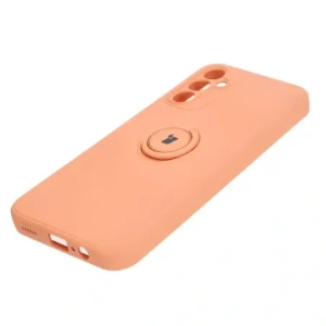 Kup Etui Bizon Case Silicone Ring Sq do Samsung Galaxy A14 4G/5G pomarańczowe - BIZ7318 - {ean13} - Sklep Home Screen