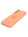 Kup Bizon Case Silicone Ring Sq do Samsung Galaxy A14 4G/5G portocalie - BIZ7318 - {ean13} - Sklep Home Screen