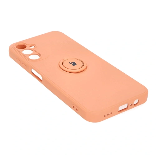 Kup Bizon Case Silicone Ring Sq do Samsung Galaxy A14 4G/5G portocalie - BIZ7318 - {ean13} - Sklep Home Screen