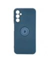 Bizon Case Silikonring Sq do Samsung Galaxy A14 4G/5G navy blau