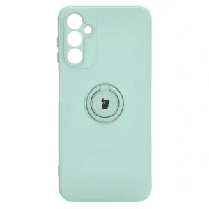 Kup Etui Bizon Case Silicone Ring Sq do Samsung Galaxy A14 4G/5G turkusowe - BIZ7325 - {ean13} - Sklep Home Screen