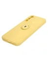 Buy Bizon Case Silicone Ring Sq do Samsung Galaxy A14 4G/5G yellow - BIZ7327 - {ean13} - Home Screen Store Europe