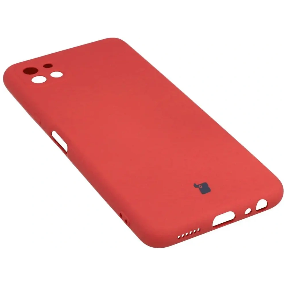 Etui Bizon Case Silicone do Samsung Galaxy A22 5G ciemny róż