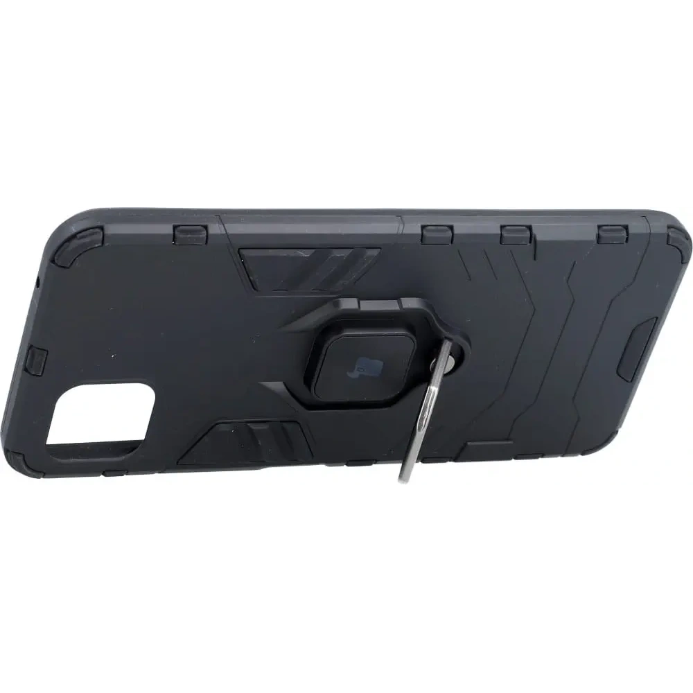Etui Bizon Case Armor Ring do Samsung Galaxy A22 5G czarne