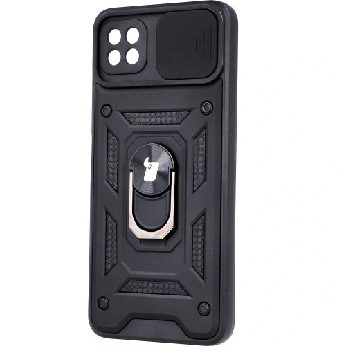 Kup Etui Bizon Case CamShield Ring do Galaxy A22 5G, czarne - BIZ7330 - {ean13} - Sklep Home Screen