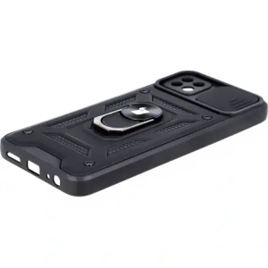 Kup Bizon Case CamShield Ring Samsung Galaxy A22 5G fekete - BIZ7330 - {ean13} - Sklep Home Screen