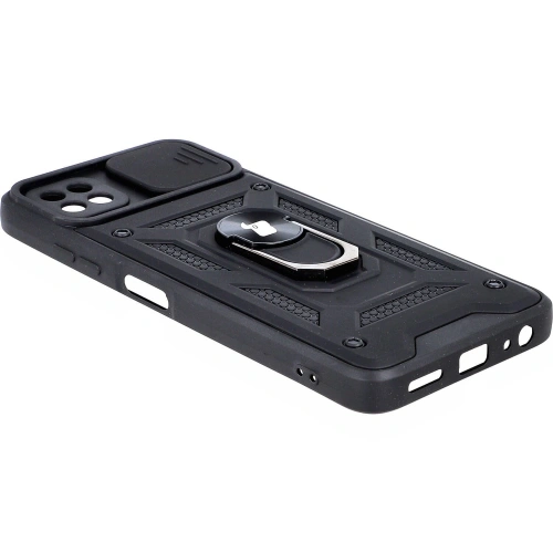 Kup Etui Bizon Case CamShield Ring do Galaxy A22 5G, czarne - BIZ7330 - {ean13} - Sklep Home Screen