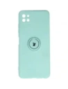 Bizon Case Silicone Ring Samsung Galaxy A22 5G turquoise