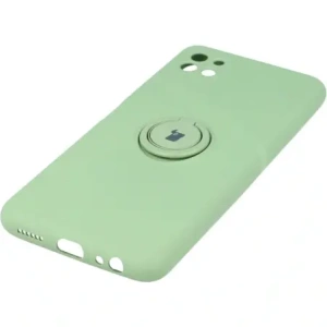 Kup Etui Bizon Case Silicone Ring do Galaxy A22 5G, jasnozielone - BIZ7334 - {ean13} - Sklep Home Screen