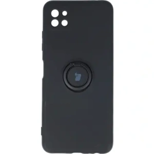 Kup Bizon Case Szilikon Gyűrű Samsung Galaxy A22 5G fekete - BIZ7336 - {ean13} - Sklep Home Screen