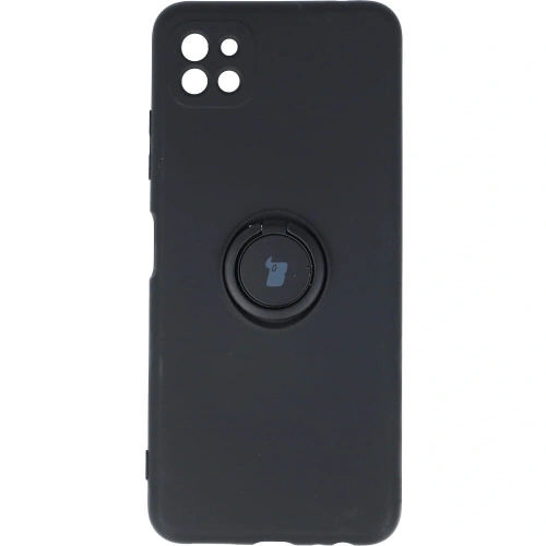Kup Etui Bizon Case Silicone Ring do Galaxy A22 5G, czarne - BIZ7336 - {ean13} - Sklep Home Screen