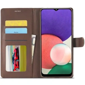 Kup Bizon Case Wallet Samsung Galaxy A22 5G barna - BIZ7339 - {ean13} - Sklep Home Screen