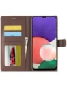 Kup Etui Bizon Case Wallet do Galaxy A22 5G, brązowe - BIZ7339 - {ean13} - Sklep Home Screen