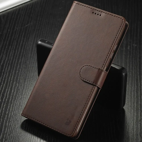 Kup Etui Bizon Case Wallet do Galaxy A22 5G, brązowe - BIZ7339 - {ean13} - Sklep Home Screen