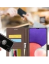 Kup Etui Bizon Case Wallet do Galaxy A22 5G, brązowe - BIZ7339 - {ean13} - Sklep Home Screen