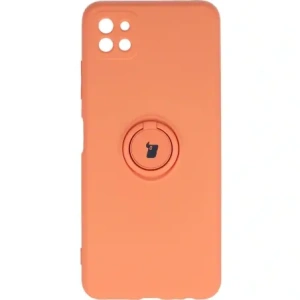 Kup Bizon Case Szilikon Gyűrű Samsung Galaxy A22 5G narancssárga - BIZ7340 - {ean13} - Sklep Home Screen