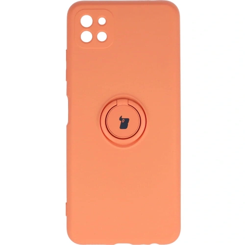Kup Etui Bizon Case Silicone Ring do Galaxy A22 5G, pomarańczowe - BIZ7340 - {ean13} - Sklep Home Screen