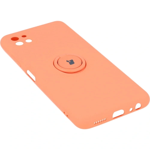 Kup Etui Bizon Case Silicone Ring do Galaxy A22 5G, pomarańczowe - BIZ7340 - {ean13} - Sklep Home Screen