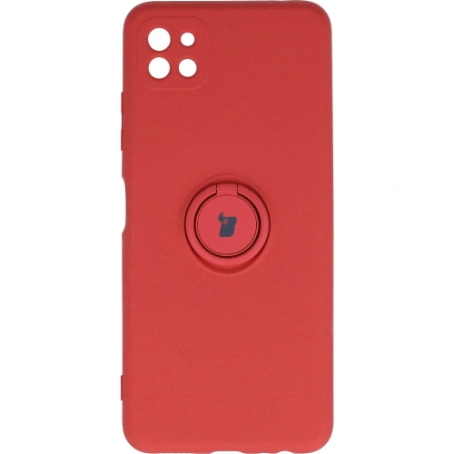 Kup Etui Bizon Case Silicone Ring do Galaxy A22 5G, ciemny róż - BIZ7342 - {ean13} - Sklep Home Screen