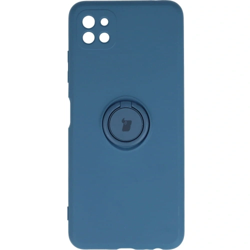 Kup Bizon Case Inel din Silicon Samsung Galaxy A22 5G albastru închis - BIZ7345 - {ean13} - Sklep Home Screen