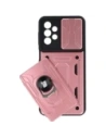 Kup Bizon Case Camshield Card Slot Ring Samsung Galaxy A23 5G / 4G roz deschis - BIZ7349 - {ean13} - Sklep Home Screen