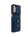 Kup Etui Bizon Case Camshield Card Slot Ring do Galaxy A23 5G / 4G, granatowe - BIZ7353 - {ean13} - Sklep Home Screen